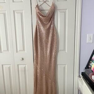 NWT Windsor sequin gown
